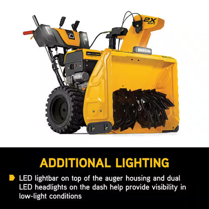 30 In. 357Cc 2X Fuel Injected (EFI) Two-Stage Electric Start Gas Snow Blower with Intellipower Tech and Heated Grips