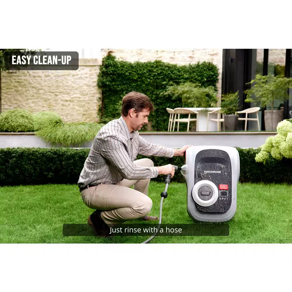 I215 8.6 In. Robot Lawn Mower (1/2 Acre) Lidar + Vision, Auto Mapping, App Control, Multi-Zone, AI Obstacle Avoidance